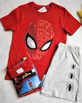 Піжамка з принтом Спайдермен Spiderman червона сіра 146 152 Lupilu