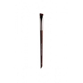 Профессиональная кисточка для макияжа бровей Bogenia Professional Angled Eyebrow Brush 015 BG200 с синтетическим ворсом Темно-коричневый