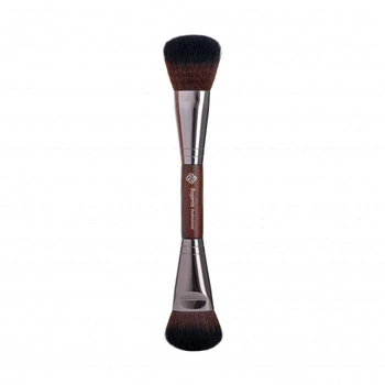 Профессиональная кисть для румян Bogenia Professional 025 BG200 с синтетическим ворсом Темно-коричневый