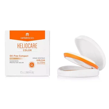Сонцезахисна компактна пудра на водній основі Cantabria Labs Heliocare Color Oil-Free Compact SPF 50
