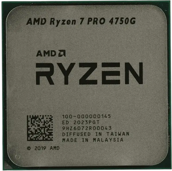 Процессор AMD Ryzen 7 4750G PRO Socker AM4 (100-100000145MPK)