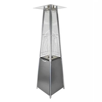Вуличний газовий обігрівач Activa Pyramide Cheops II Grey Black 9,3 кВт сіро чорний (13610GB)
