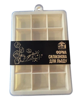 Форма силіконова для льоду 3300-61 «Creamy» 18*12*2,54 см