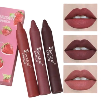 Набір помад-олівців для губ Teayason Lipstick Полуниця