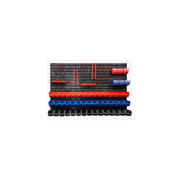 Органайзер настенный с лотками QBRICK SYSTEM Fixing Wall - BIG SET 400x358x369