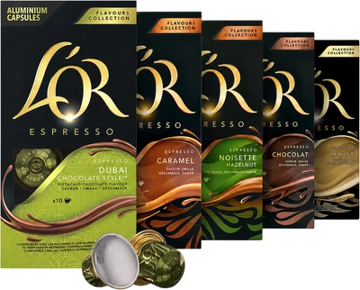 Набор кофе в капсулах L'or Flavours №8 52 г х 5 шт (8711000595276)