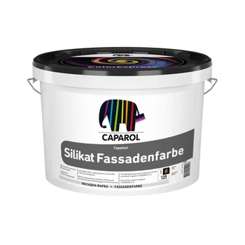 Краска фасадная силикатная Caparol Capatect Silikat Fassadenfarbe Матовая Бесцветная B3 9,4 л