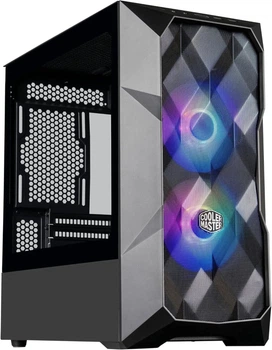 Корпус для ПК Cooler Master TD300 Mesh ARGB Черный (102023444) - Уценка