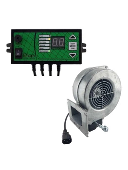 Автоматика для твердотопливных котлов TAL RT-22 с вентилятором MplusM WPA X2
