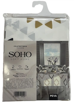 Скатертина SOHO 140х180 см PEVA