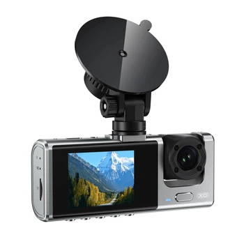 Відеореєстратор XO XJ03 2-inch 1080P+Камера Заднего Вида Сталевий