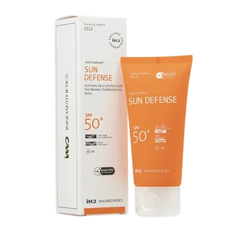 Innoaesthetics Sun Defense SPF 50 — крем для обличчя, захист від сонця для сухої шкіри, 60 мл