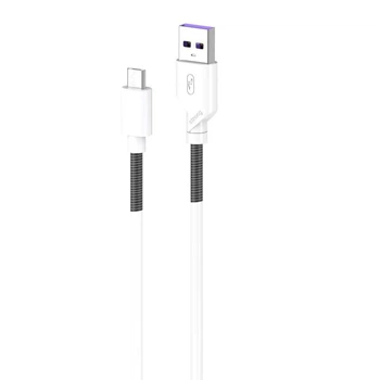 Кабель SkyDolphin S27V Spring Anti-Brake USB - micro USB (M/M), 1 м, Білий (SDUSB-000612)