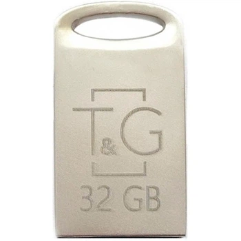 Флеш-накопичувач USB 32GB T&G 105 Metal Series Сріблястий (TG105-32G)