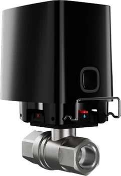 Кран перекриття води Ajax WaterStop 1/2" Чорний з дистанційним керуванням