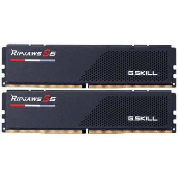 Модуль пам`ятi DDR5 2x32GB/6400 G.Skill Ripjaws S5 Чорний (F5-6400J3239G32GX2-RS5K)