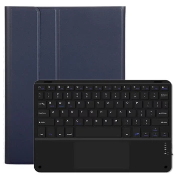 Чохол з бездротовою клавіатурою (TouchPad) BeCover для Lenovo Tab M10 Plus TB-125F (3rd Gen)/K10 Pro TB-226 Насичено-синій