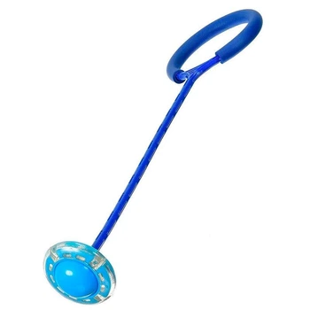 Нейроскакалка со световым эфектом 5 цветов 62 см МG-2_Blue