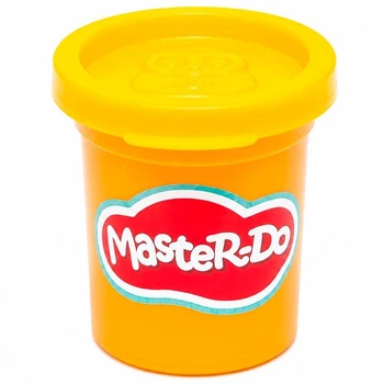 Тесто для лепки Danko Toys "Master Do" TMDB-01_Yellow