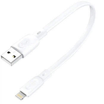 Кабель Foneng X107 USB - Lightning (M/M), 2.4 A, 0.25 м, Білий (X107-CA-IP)