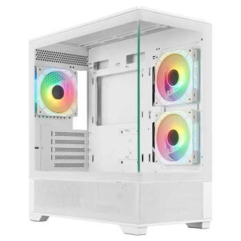 Корпус Prologix Axon GM-03AW Glass Білий