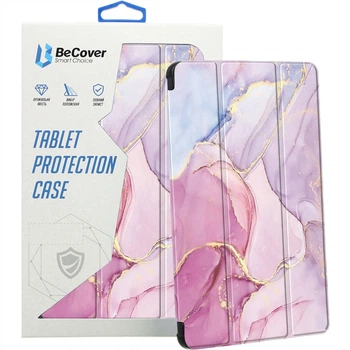 Чохол-книжка BeCover Soft Edge TPU для Xiaomi Redmi Pad SE 8.7 Рожевий Marble (712576)
