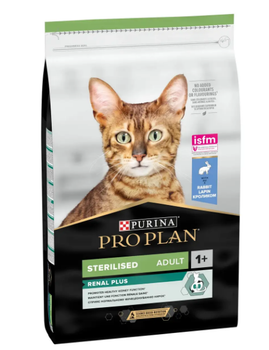 Сухий корм для стерилізованих котів Purina Pro Plan Sterilised - кролик 1кг на вагу