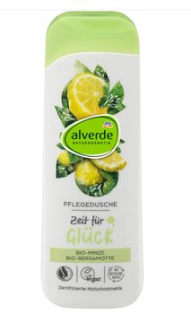 Гель для душу Alverde Gluck з м'ятою та бергамотом, 250 мл