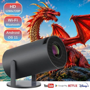 Проектор XON SmartView X-Core 1280x720P, 4K, Wi-Fi, Android, 5200Lm (XVPC1207AB 5576) Черный