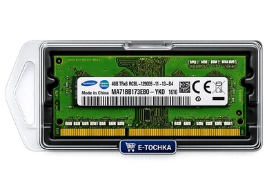 Оперативная память Samsung 4 GB SO-DIMM DDR3L 1600 MHz