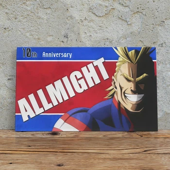 Интерьерная картина Моя геройская академия, Boku no Hero Academia, аниме, 24×42 см (id7334)