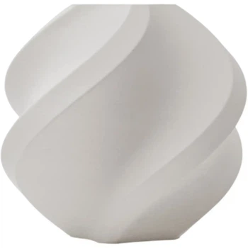 PLA Matte Filament (пластик) для 3D принтера Bambu Lab 1кг, 1.75мм, слоновая кость (белый), без катушки (A01-W2-1.75-1000-SPLFREE)