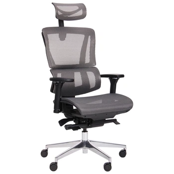 Офисное кресло Agile AMF Black Alum Grey (механизм Synchro/алюмминий/пластик/ткань сетка) (544872)