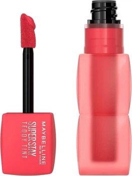 Maybelline New York Superstay Teddy Tint Стойкая матовая помада-тинт для губ № 35 "July Forever"