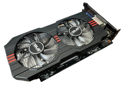 Видеокарта GeForce GTX 650 Ti 2GB Asus (GTX650TI-2GD5) Б/У