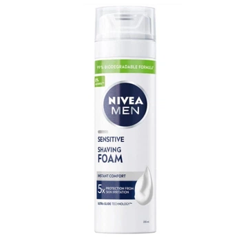 Пена для бритья для чувствительной кожи Nivea 200 мл