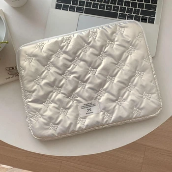 Чехол для MacBook Jemma 13-14 дюймов с бантиками Белый (AN0103684)