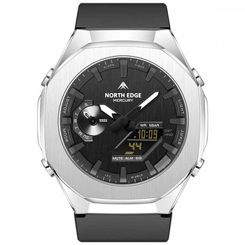 Механические часы NORTH EDGE MERCURY silver