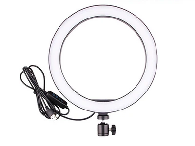 Селфи кольцо Ring Light Светодиодное USB 5600 К (1006-583-00)
