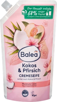 Жидкое крем-мыло Balea (Персик и кокос) 500 мл (запаска)