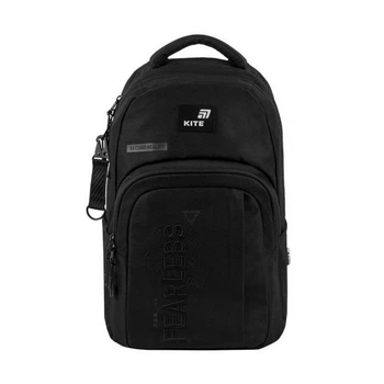 Рюкзак для подростка Kite Education Teens Fearless, мужской, черный (K26-2578L)