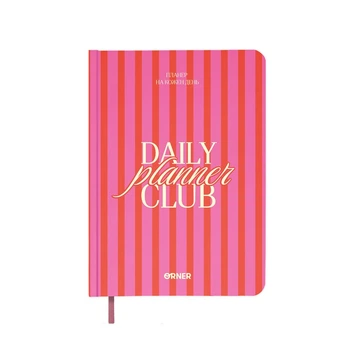 Планер-ежедневник Orner Daily planner club, розовый (orner-3003)