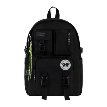 Рюкзак для подростка (городской) GoPack Education Teens, для мальчиков, чёрный (GO26-2500L-3)
