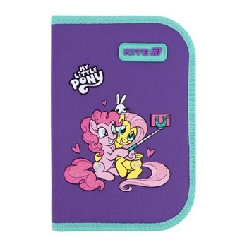 Пенал твердый Kite My Little Pony, 1 отдел., 2 отв., с наполнением (LP26-622H)