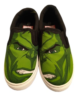 Детские слипоны мокасины Marvel Hulk(Халк) Cool Club 33р, стелька 21,5см