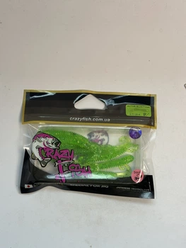 Приманка Crazy Fish Active slug 2.8" 2-71-20-6 кальмар упак (8шт),2-71-20-6