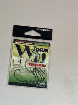 Крючок Decoy Worm11 Tournament 04, 9 шт/уп, 1562.00.77
