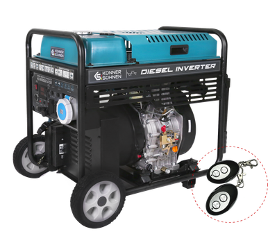 Дизельний інверторний генератор Könner&Söhnen KS 9500iDЕ ATSR