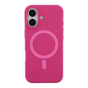 Чохол Premium Glow Silicone Case with Magsafe для iPhone 17 Manyue Red