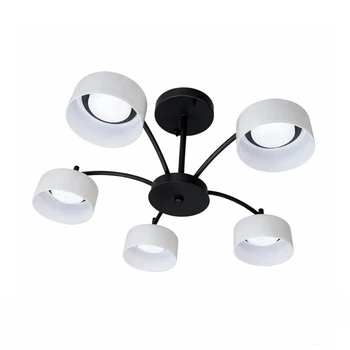 Люстра Light Set Dusha MS241 5xGX53 303205 черный/молочный